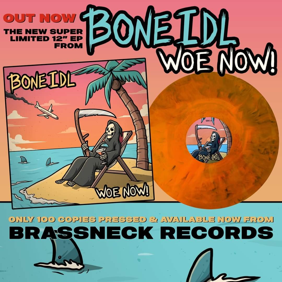 New BONE IDL 12" EP out now. Awesome aggressive but melodic Welsh punk. Only 100 pressed. Check it out brassneckrecords.bigcartel.com