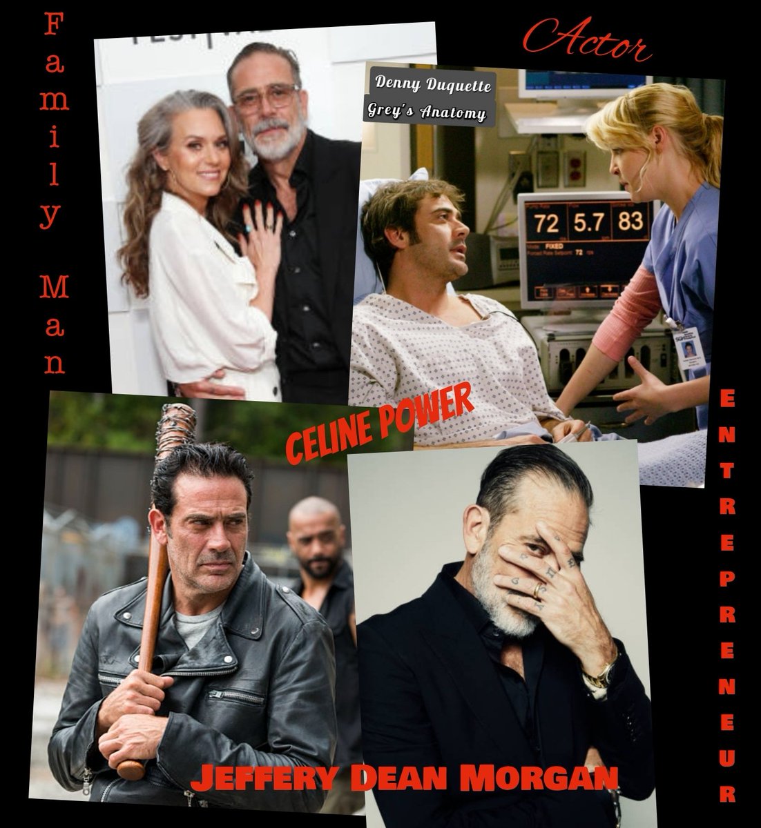 CelinePower2's tweet photo. Some of my favourite Jeffery Dean Morgan moments 👌💗

@JDMorgan 
#jeffreyTWDJDM #favouritemoments #memories #actor #legend #TWD #TWDDeadCity #MFLibations #TheMischieffarm #narrator #movies #series #husband #farmer
#father #edits #arts https://t.co/trmNTgiiyT