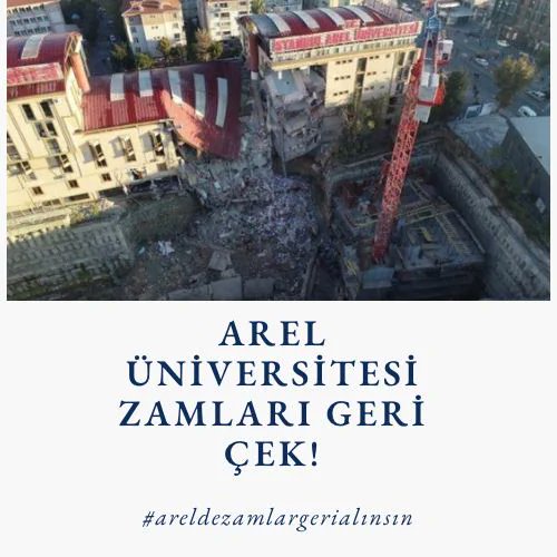 OmerAlisar's tweet photo. Arel zamlarını geri çek%150 %230 zamlar nedir bizimle dalga mı geçiyorsunuz burası eğitim kurumu mu ticaret hane mi ! #areldezamlargeriçekilsin
@ogozukara
@areled
@tc_cimer
@showanahaber
@ShowTV
@FOXhaber
@OSYMbaskanligi
@ykalitekurulu
#areldesoygunvar #areldezamlargeriçekilsin https://t.co/gasNI9o54o