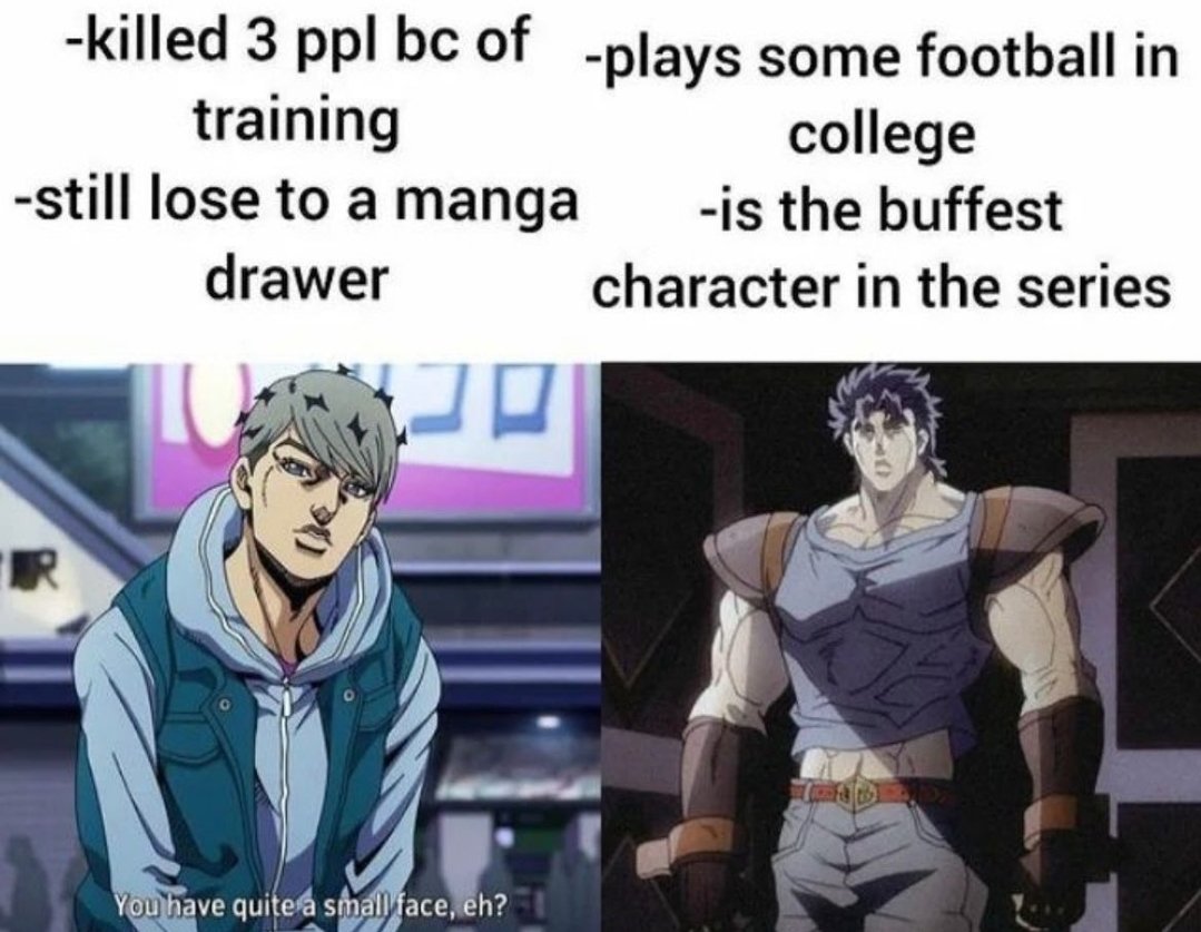 JoJo fans making the worst memes in existence (@existjojomemes) / X