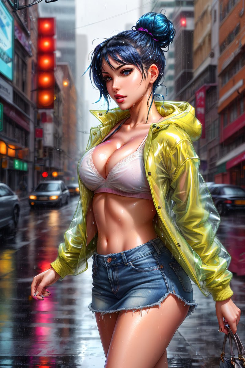 pdouglasr's tweet photo. The rain-kissed streets become my own private sanctuary as I wander, lost in the symphony of raindrops and the gentle touch of the breeze. 🌧️🌆

#RaindropAIWeekend #AIart #AIイラスト #StableDiffusion #digitalart #AIArtwork #anime #animegirl #aigirls https://t.co/AJj9f9Dqrd