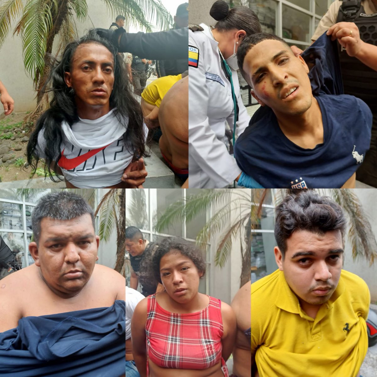 Estas son las caras de los 5 delincuentes capturados el día de hoy por la policía en un operativo a la altura del cuartel modelo.
Lo más probable es que mañana ya estén libres, pero nosotros nos vamos a acordar siempre de sus caras!
RT para que todos los conozcan y tengan mucho