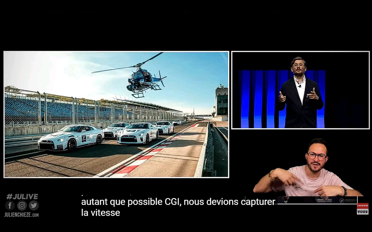 Elwesse1975's tweet photo. #Julive Venez nombreux voir la conférence #SonyCreatorsConference  avec @JulienChieze 
Voici un petit making of sur #GranTurismo7
C'est ici ➡️https://t.co/4lDz9nrTri https://t.co/qizUaLoDbA