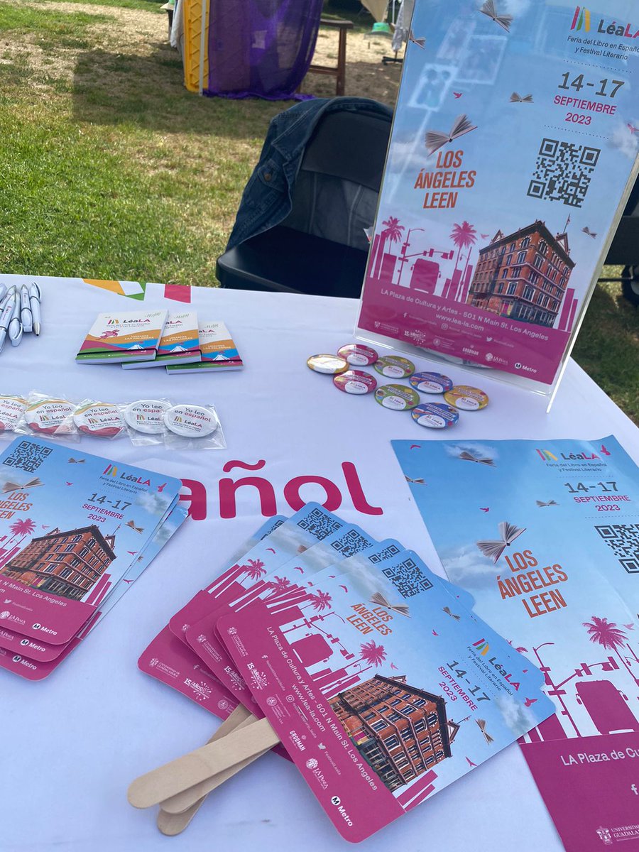 FestivalLeala's tweet photo. ¡Saludos desde The Queer Mercado en East LA Civic Center! 🌈📚

LéaLA abre sus puertas con amor y respeto, queremos celebrar la diversidad y fortaleza de la comunidad LGBTQ+ en un espacio inclusivo y seguro donde todos son bienvenidos. ✨ 🏳‍🌈

#LéaLA #rumboléala2023 #queerla https://t.co/Dc1zau0tbl