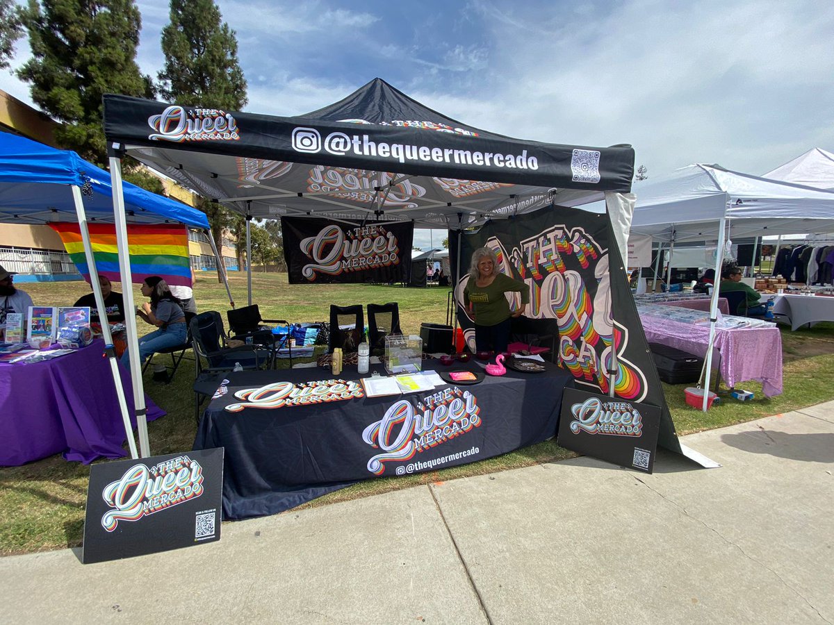 FestivalLeala's tweet photo. ¡Saludos desde The Queer Mercado en East LA Civic Center! 🌈📚

LéaLA abre sus puertas con amor y respeto, queremos celebrar la diversidad y fortaleza de la comunidad LGBTQ+ en un espacio inclusivo y seguro donde todos son bienvenidos. ✨ 🏳‍🌈

#LéaLA #rumboléala2023 #queerla https://t.co/Dc1zau0tbl