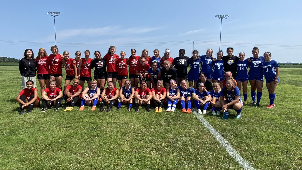 Thanks @WVCWsoccer for the training match today!  

Good luck to you all this fall!