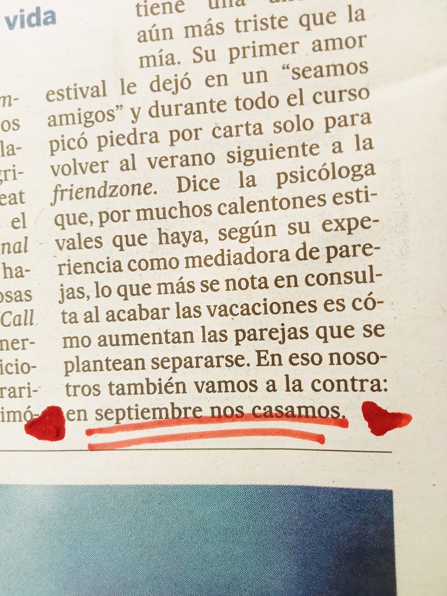 Hoy reparto besos de verano para todos, pero especialmente para @aaguayom ❤️❤️ elpais.com/estilo-de-vida…