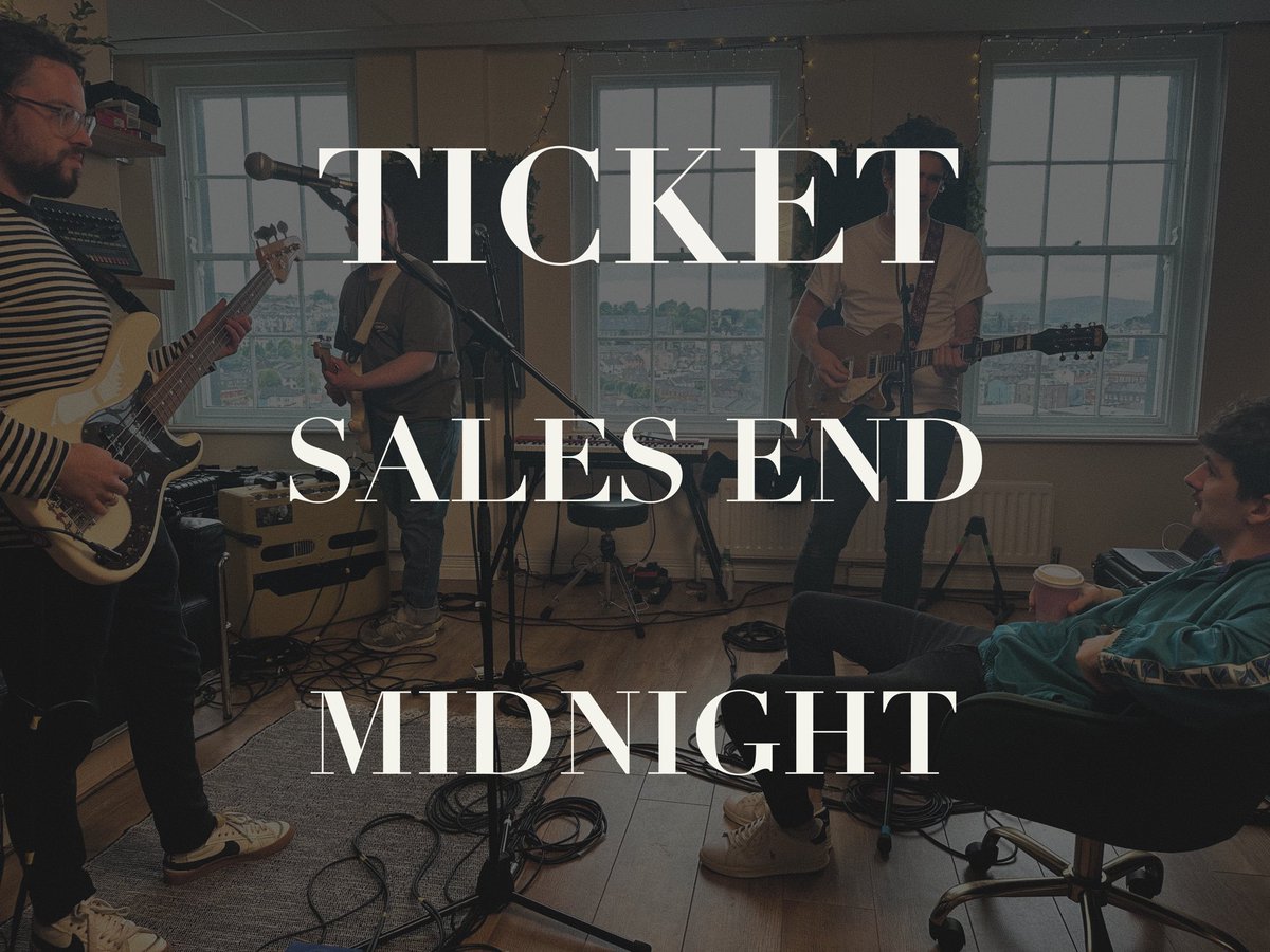 TICKET SALES END MIDNIGHT ⏰ 

If you haven’t already, you need to get on the ball and buy yours now 🎟️

You won’t regret it, it’s gonna be a hell of a night 🕺

Ticket link in bio or via Eventbrite 

We can’t wait to see you all ❤️