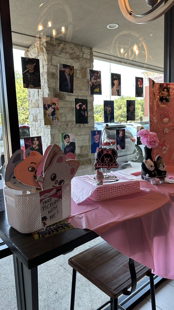 maxidentsam's tweet photo. My friends and I went to a binnie day event and spent way too much money and even bid to win the changbin cardboard cutout… stay tuned in 4 hours to see if we won him https://t.co/yUhvxdfcbg
