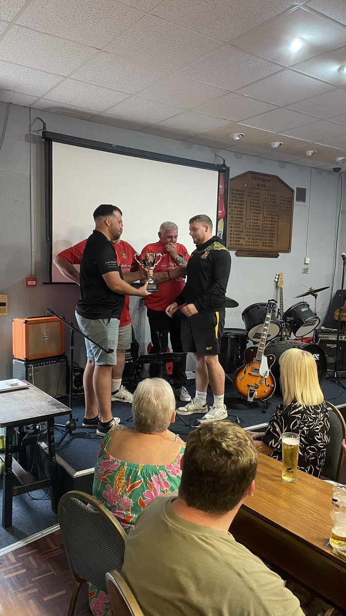ogmore vale rfc (@ogmorevalerfc1) on Twitter photo Great day with <a href="/Penybanc_Tigers/">Penybanc RFC</a> all in memory of a great guy. Well done to penybanc on winning the first ever Phil Johnson memorial cup 👏🏻👏🏻👏🏻 fitting it should stay down west. Good luck for the upcoming season and we look forward to hosting you next year #bowser #scarlet 🖤💛❤️ Great day with <a href="/Penybanc_Tigers/">Penybanc RFC</a> all in memory of a great guy. Well done to penybanc on winning the first ever Phil Johnson memorial cup 👏🏻👏🏻👏🏻 fitting it should stay down west. Good luck for the upcoming season and we look forward to hosting you next year #bowser #scarlet 🖤💛❤️