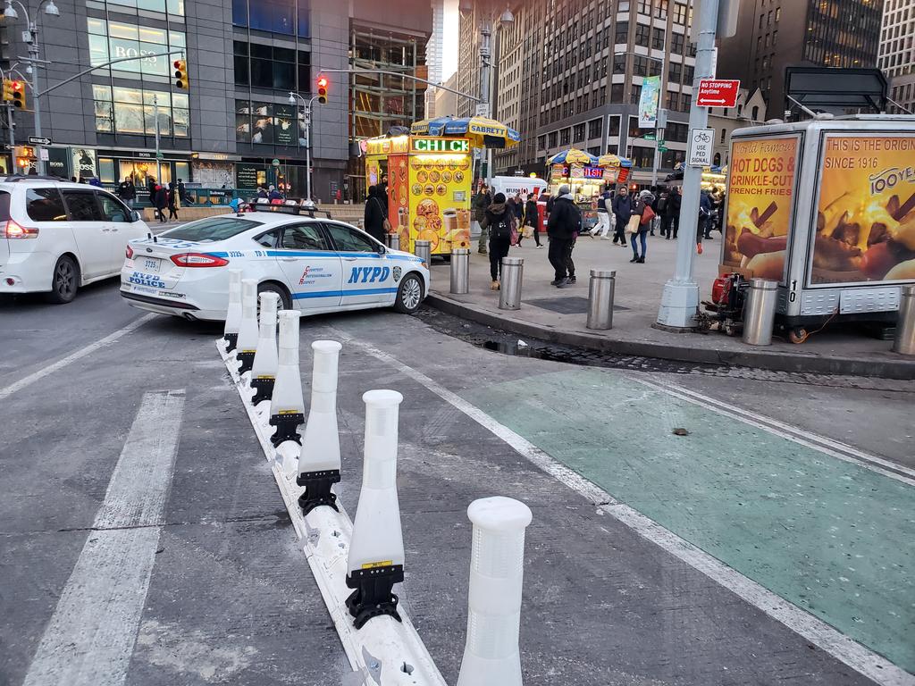 <a href="/NYC_DOT/">NYC DOT</a> <a href="/UrbanistOrg/">The Urbanist</a> maybe you should tell your colleagues over at the NYPD

hat tip <a href="/CopsinBikeLanes/">Cops in Bike Lanes</a>