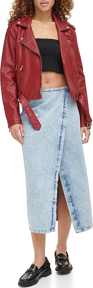 clicks3ll's tweet photo. https://t.co/2aLL5bCnPd
The Levi's Women's Faux Leather Belted Motorcycle Jacket is the ultimate blend of style and versatility. Crafted with high-quality faux leather, it offers a sleek and edgy look that can be dressed up or down. With its belted waistline. https://t.co/ajcAoHWBoc
