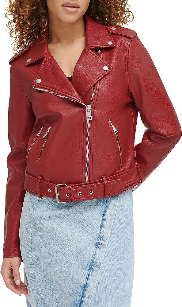 clicks3ll's tweet photo. https://t.co/2aLL5bCnPd
The Levi's Women's Faux Leather Belted Motorcycle Jacket is the ultimate blend of style and versatility. Crafted with high-quality faux leather, it offers a sleek and edgy look that can be dressed up or down. With its belted waistline. https://t.co/ajcAoHWBoc