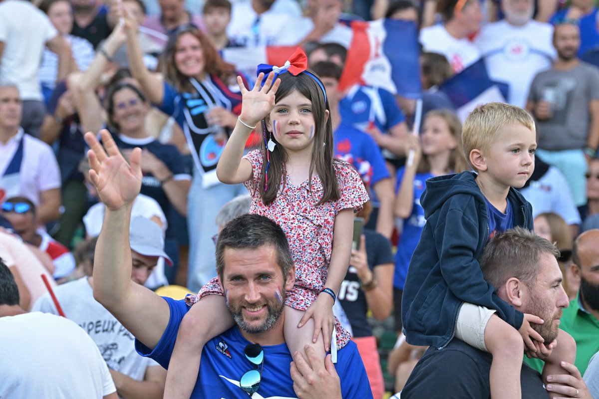 presseocean's tweet photo. 🏉 Quelques instants d'avant match France-Fidji de préparation de la Coupe du monde de rugby ont été saisis par notre 📸 photographe Nathalie Bourreau https://t.co/bJXehf7qgk