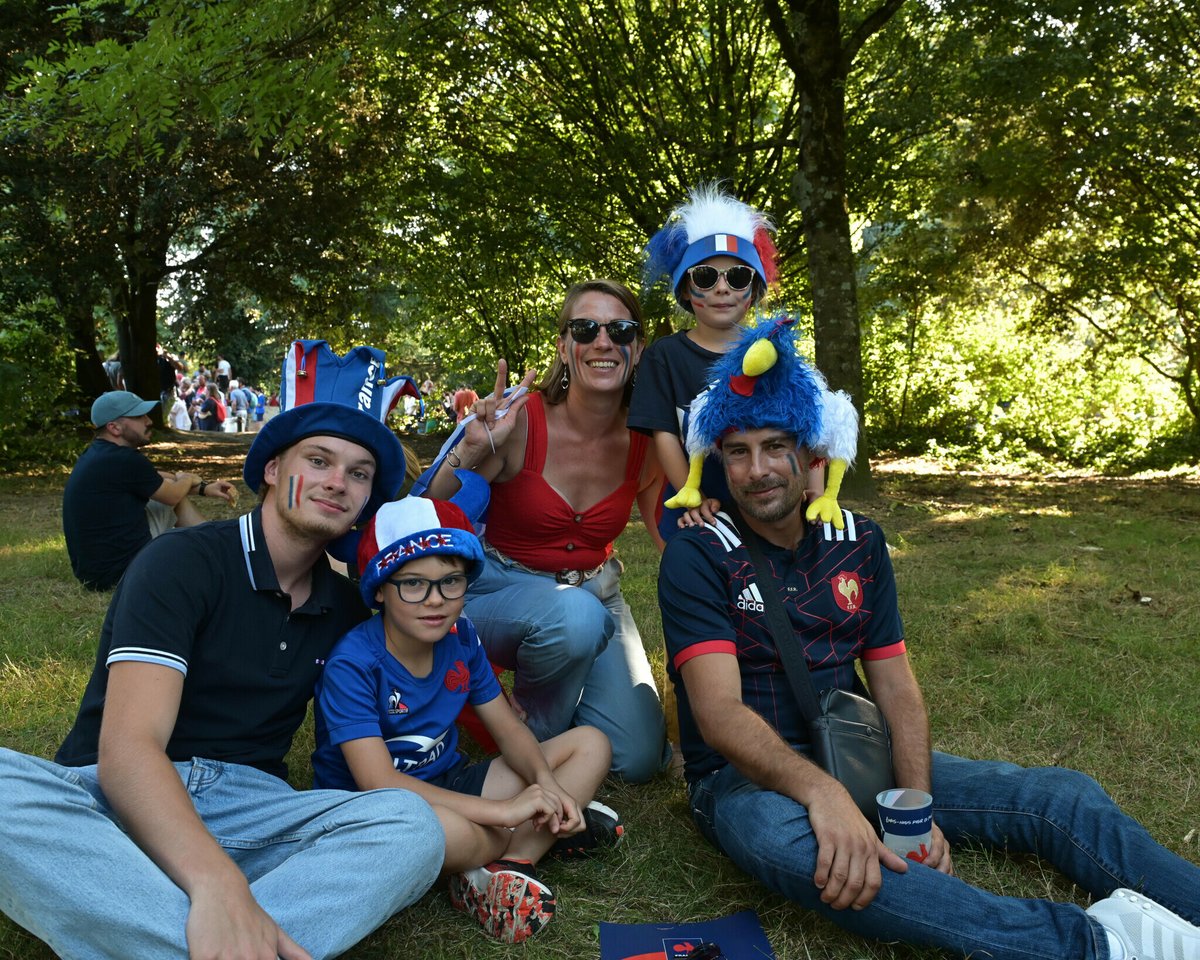 presseocean's tweet photo. 🏉 Quelques instants d'avant match France-Fidji de préparation de la Coupe du monde de rugby ont été saisis par notre 📸 photographe Nathalie Bourreau https://t.co/bJXehf7qgk