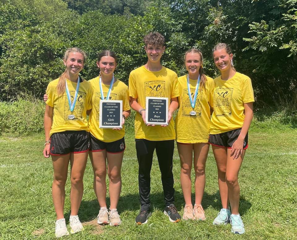 It was a great day in the high country for Daniel Boone XC sweeping the girls and boys championships at the Clash of the classes in Watauga,NC.   Great start to the season and Coach James Garst’s career as head coach.                  #runBOONE. #boonestrong