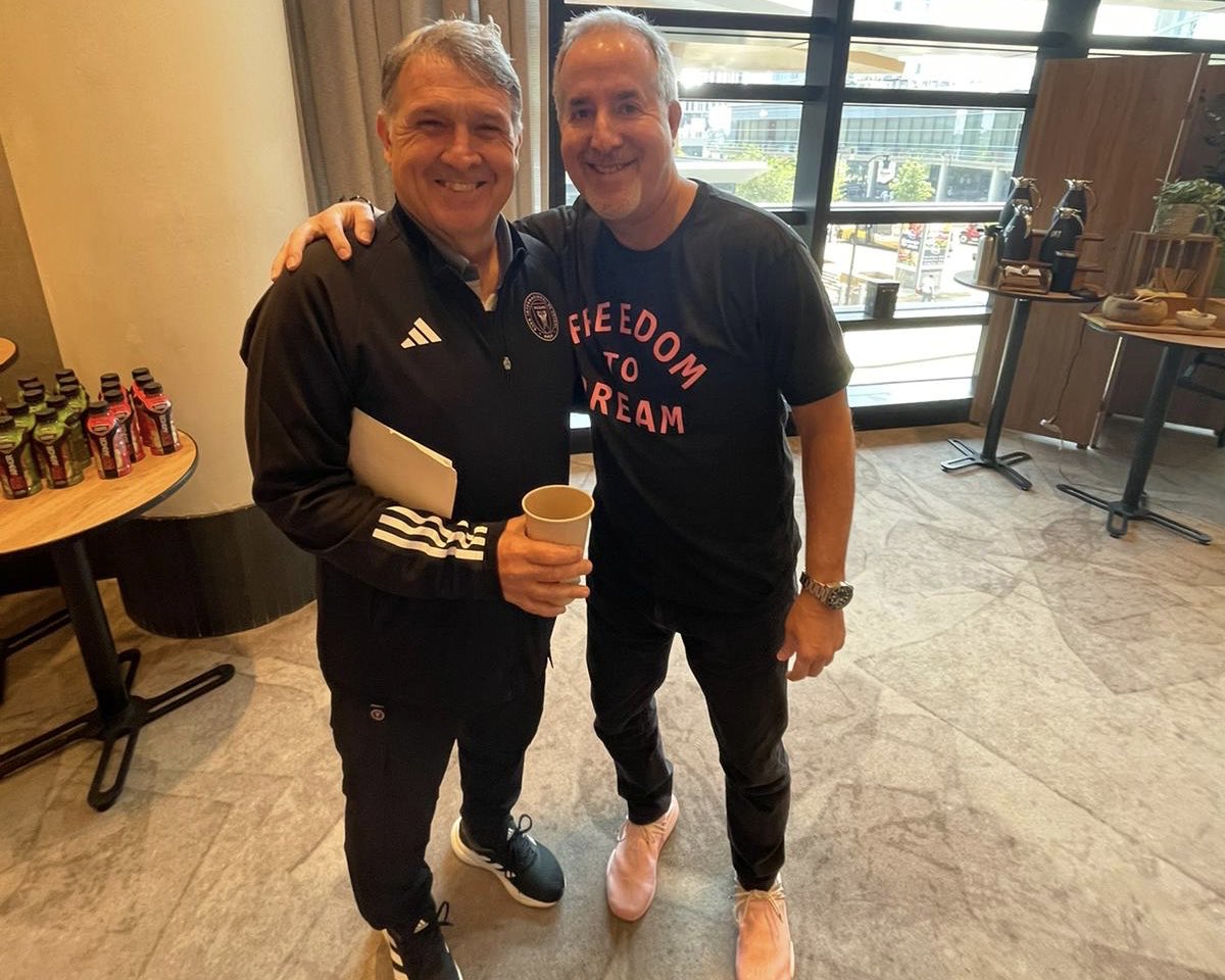 Grande el Tata… countdown to the Cup final… Vamos!!⁦<a href="/InterMiamiCF/">Inter Miami CF</a>⁩