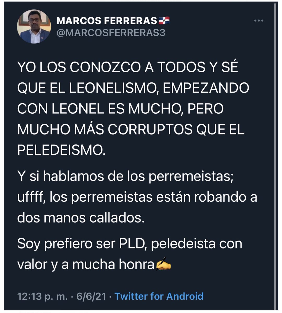 Dilone Marrero (ing.) tweet media