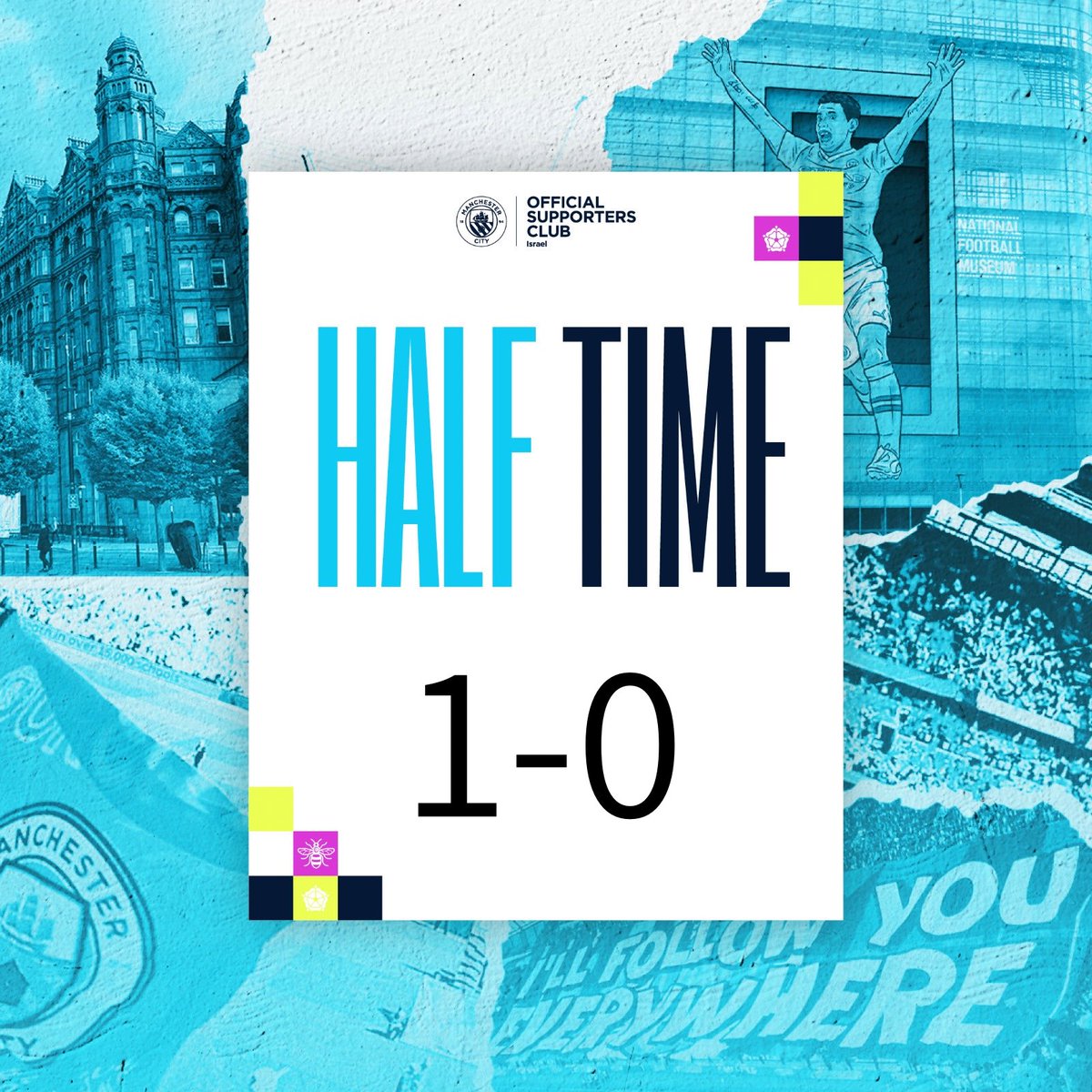 mcfcisrael's tweet photo. מחצית באיתיחאד!

מחצית קצבית בין סיטי לניוקאסל במשחק הבית הראשון של הסיטיזנס העונה נגמרת ביתרון 1-0 משער של חוליאן אלברז בדקה ה-31. סיטי שולטת עם עם 60% החזקת כדור ו-9 בעיטות לשער!

#BlueMoon #ManchesterCity #MCFC #ManchesterCityFC #ManCity #ManCityFans #ManCityFC #MCFCOSCIL https://t.co/qjhF1hUh4f