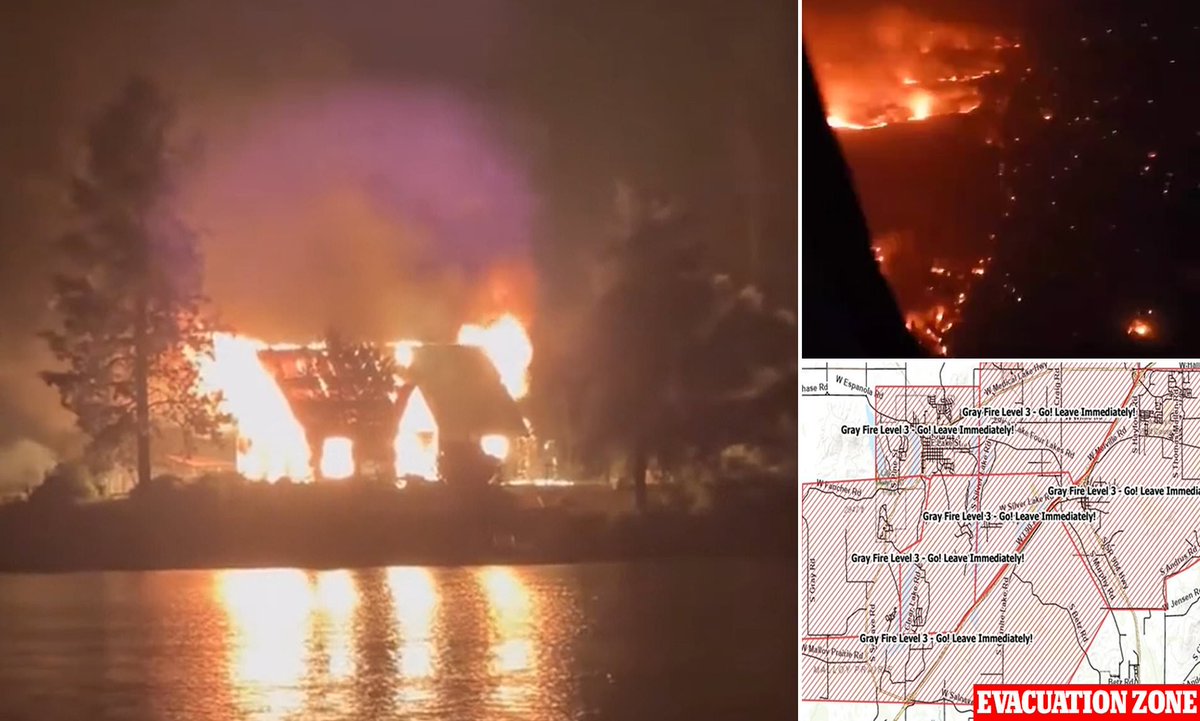 Gmoney__23's tweet photo. π¨ Breaking News: 3 #wildfires in Washington State; #GaryFire 0% contained -- 9,500 acres, 185+ houses have burned
https://t.co/96tJqiaDza https://t.co/lx9CGLeahX