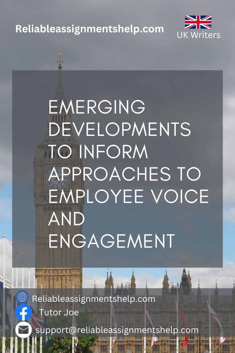 onlineHWdoer's tweet image. Explore Emerging Developments in Employee Voice and Engagement with our CIPD assignment help! Elevate your understanding and assignments with us. 📚✨ #CIPDAssignmentHelp #EmployeeVoice #EngagementApproaches #CIPD