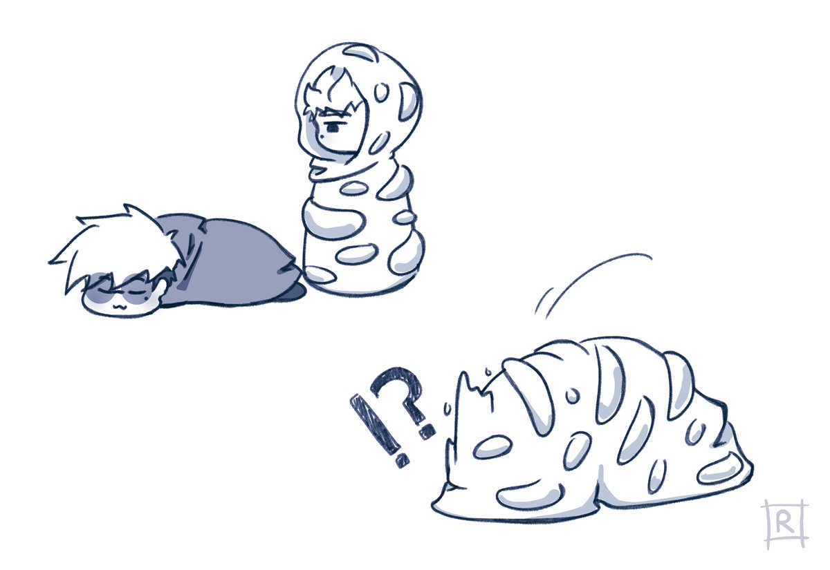 AnotherRandoom's tweet photo. (－ω－) zzZ

#刀台 #KV #plantcest https://t.co/fDIn3BenBQ