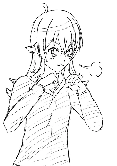 #このタグを見た人は推しの初描きと現在の絵を載せる 
← 2022/2 2023/7 →
小宮果穂しか勝たん!

(本当の初描きはどこかにいきました) 