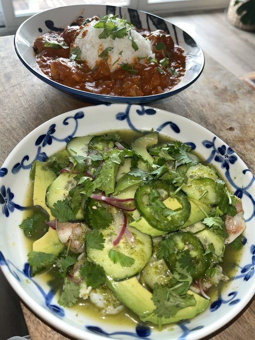 Spent all day running and cooking. I think it paid off 💚 https://t.co/a9JN1haSUg