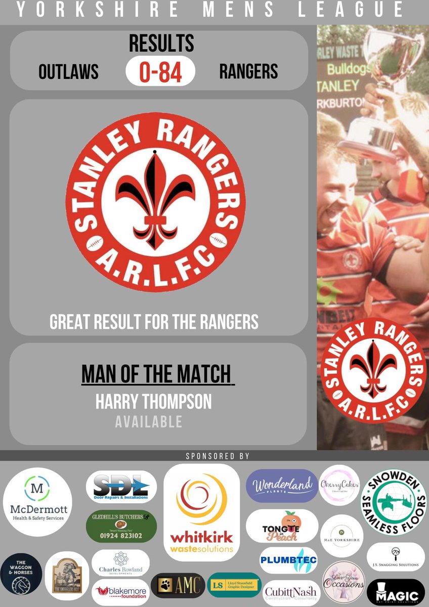 Stanley Rangers RLFC (@rangersopenage) on Twitter photo 