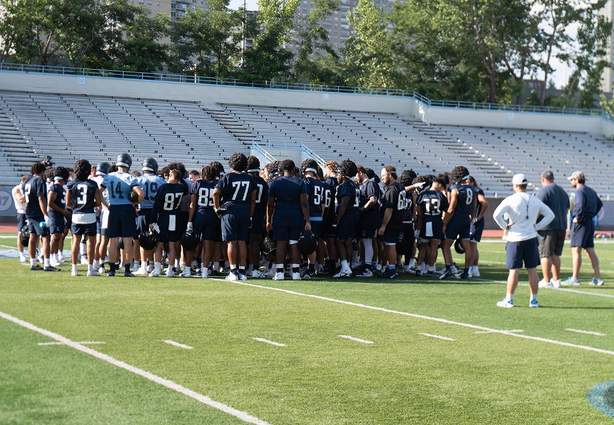 The first day of football practice is in the books! #RoarLionRoar