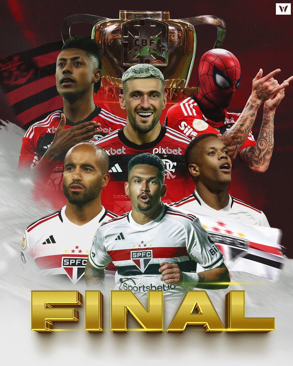 WestGfx_'s tweet photo. FINAL DEFINIDA🔥

Flamengo e São Paulo farão a grande final da Copa do Brasil🇧🇷 https://t.co/H07x8oIFLI