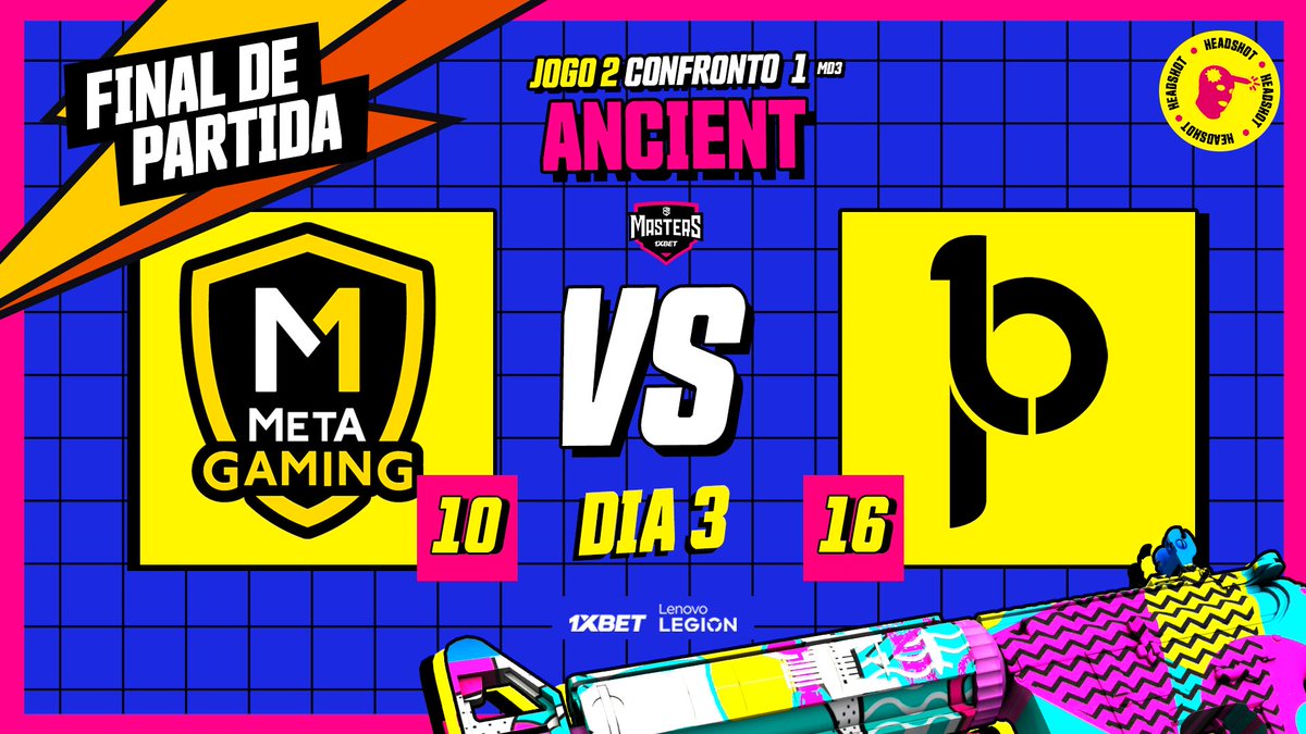 <a href="/MetaGamingpy/">Meta Gaming 〽️</a> <a href="/paquetagaming/">Paquetá Gaming</a> FIM DO PRIMEIRO MAPA! 

<a href="/paquetagaming/">Paquetá Gaming</a> mostra força no primeiro mapa, liderando e fechando com vitória contra a <a href="/MetaGamingpy/">Meta Gaming 〽️</a> por 16x10!

Em instantes próximo mapa👇
📺 twitch.tv/cbcstv
📺 twitch.tv/cbcstv