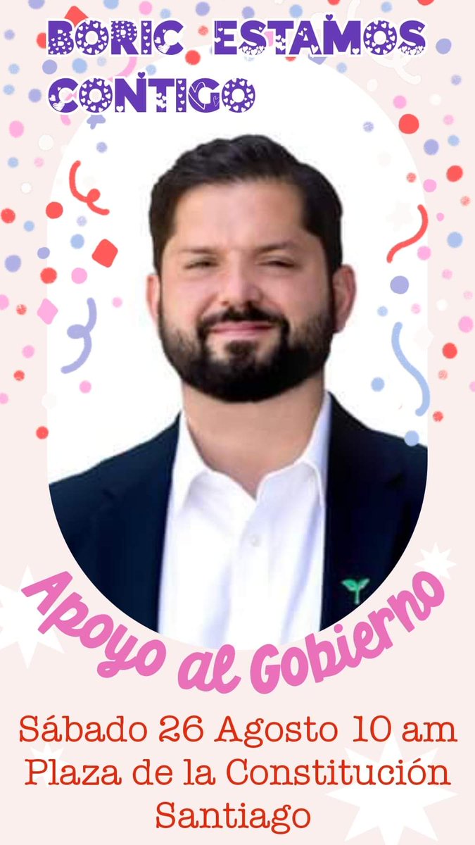 CarlosA56662628's tweet photo. BUENO , VAMOS A DEMOSTRARLE A LOS NAZISTAS , LO QUE ES UNA CONVOCATORIA DE VERDAD!!
EL 26 DE AGOSTO , TODOS EN APOYO AL PRESIDENTE!!
TU ASISTENCIA ES PRIMORDIAL !!!
HAGAMOSLO VIRAL, BASTA DEL BOICOT !!!
#PENSIONESYA
#PACTOFISCALYA
RT/RT/RT/ https://t.co/qiPH6Yc7zj
