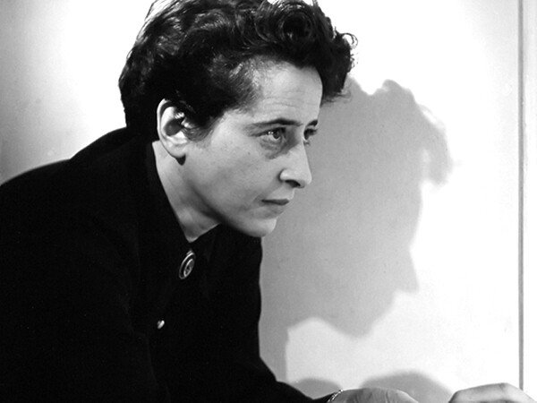 Hannah Arendt in a portrait by Fred  Stein.

Danken Sie, Frau Arendt.