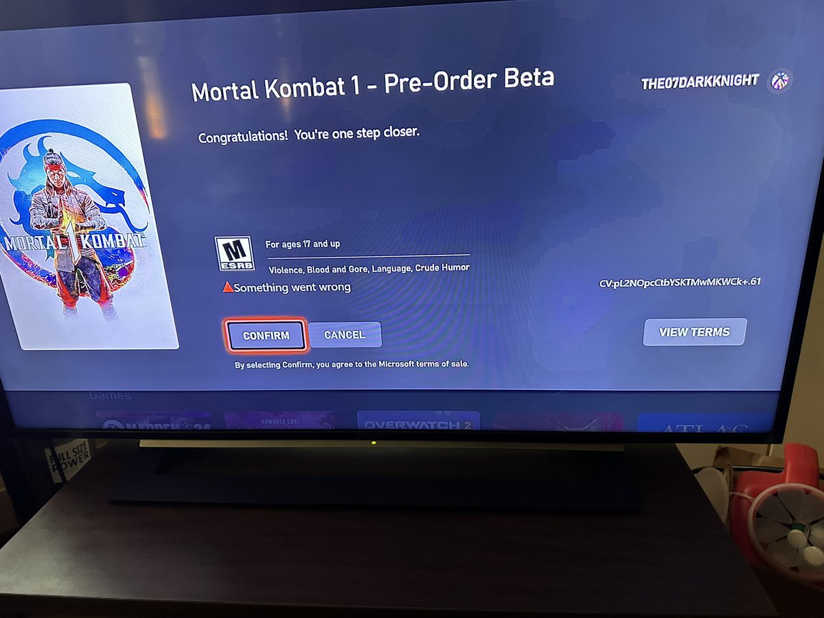 CoachEricFields's tweet photo. @WBGamesSupport @wbgames you guys really ruined my weekend. Been reaching out. You Guys responded once and never did I emailed you guys no response. I’m so upset I pre ordered MK1 the code you gave doesn’t work.  Where are you guys ?!? https://t.co/CwZziE2Hh5