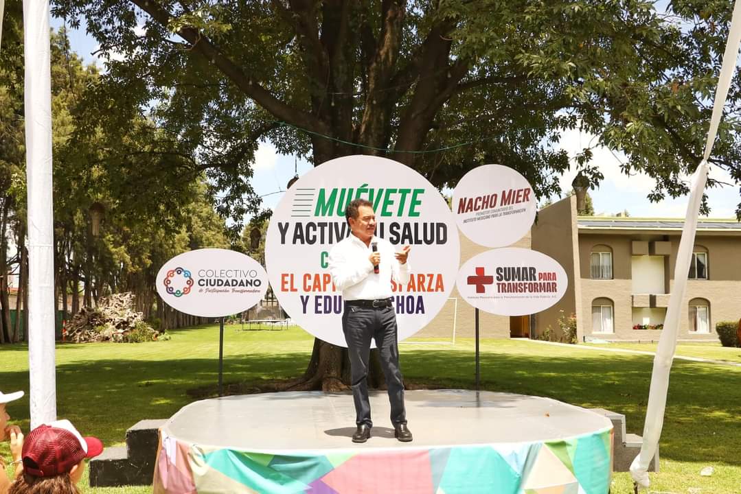 NachoMierV's tweet photo. Seamos ese gran equipo de hombres y mujeres que aman a #Puebla y que se organizan para transformarla.

Esta mañana participamos en la conferencia: "Muévete y activa tu salud", donde hablamos de nuestro papel como ciudadanos para recuperar los espacios públicos.

Valoro la invitación del Colectivo Ciudadano Participación Transformadora.
