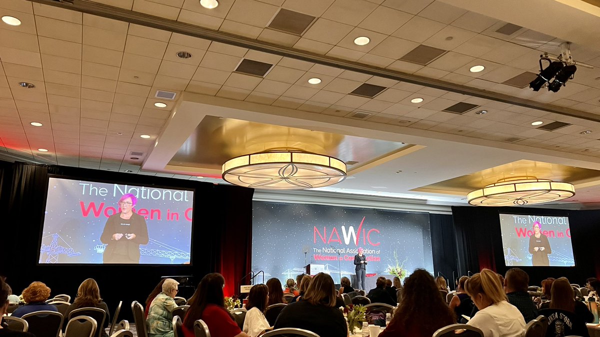 jojoyceharris's tweet photo. The 68th NAWIC Annual Conference held in Portland is in the books! It was a fantastic way to celebrate women in construction and a remarkable experience to be surrounded by so many powerful women. #nawic #womeninconstruction #annualconference #nawic54 #portland #pdx https://t.co/BeqAXXqqRO