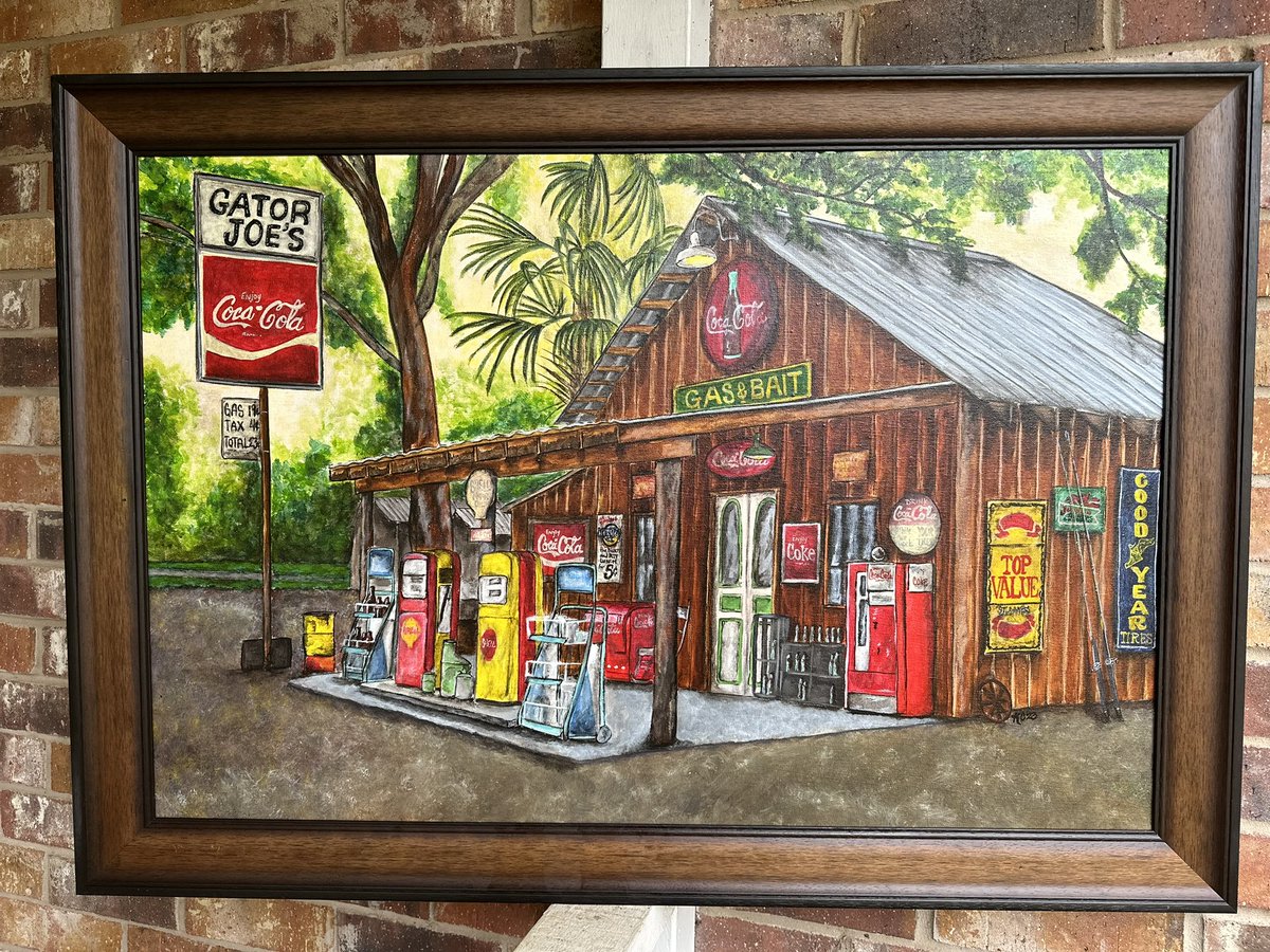 clingank's tweet photo. My 2 acrylic pieces earned 1st in their class at this year’s North Texas Fair &amp; Rodeo Creative Arts contest.  So proud!

#ntfair2023 #ntfairandrodeo #itswhatcowboysdo https://t.co/4FFaqoa892