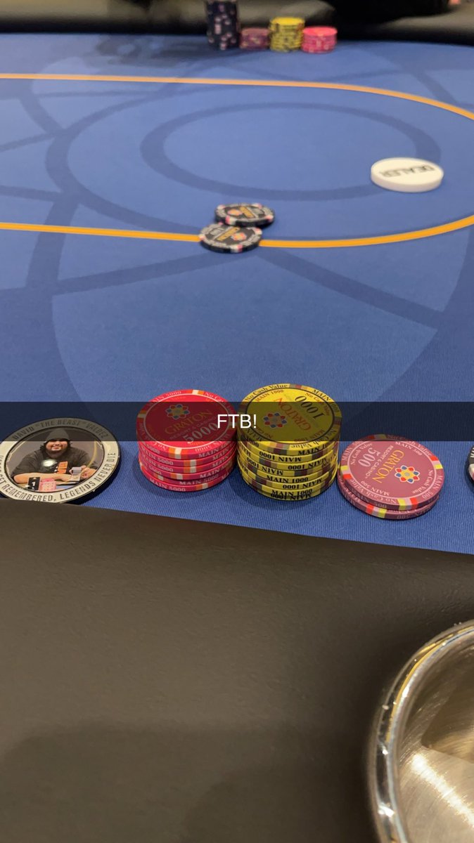 BasMan9199's tweet image. #FTB 
Ngl @playgraton tournament room is nice! @WSOP