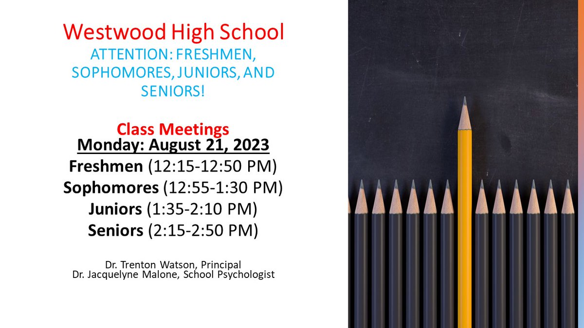 Westwood High School (@westwoodhighsc2) on Twitter photo 