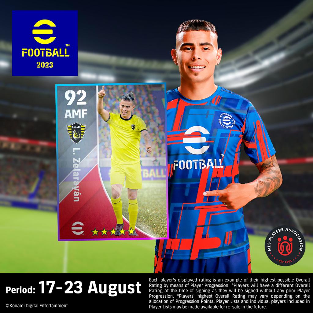 Excited to be part of the campaign on eFootball™ 2023. Make sure you to download the game for free and play for a chance to add me to your Dream Team #eFootball <a href="/play_eFootball/">eFootball</a>