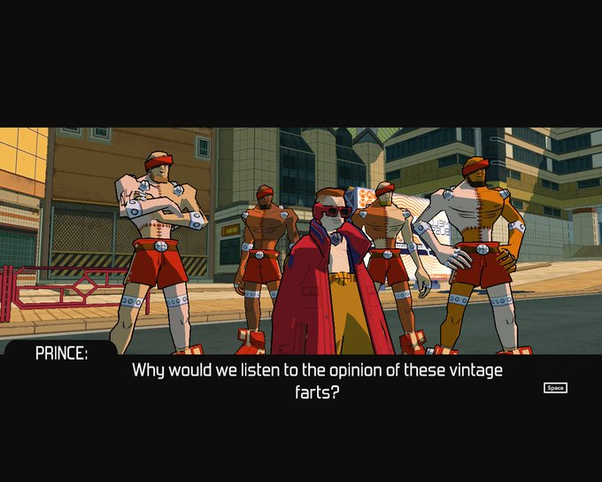 friend is playing jet set rn, and holy jeeze, these guys go hard with that "I'll give myself the pass"