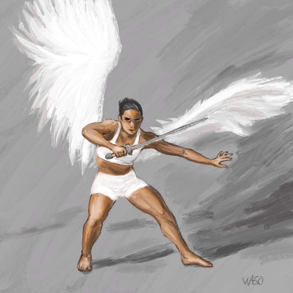 waso_one's tweet photo. ref @AdorkaStock 

been a while! Painting done with @Procreate 

#visdev #sketch #illustration #conceptart https://t.co/ciZvoArSvG
