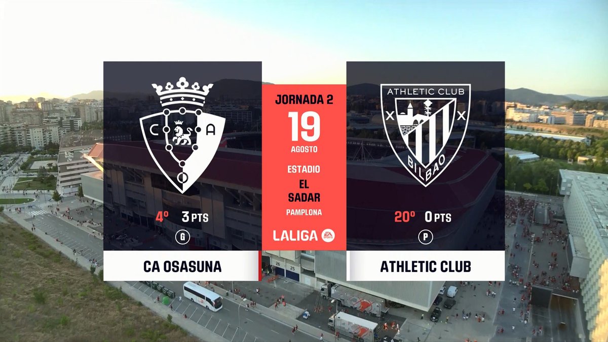 Full Match: Osasuna vs Athletic Bilbao
