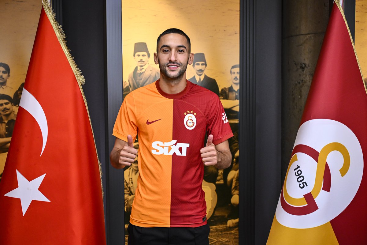 🦁 Hakim Ziyech, Galatasaray’da! ✍️