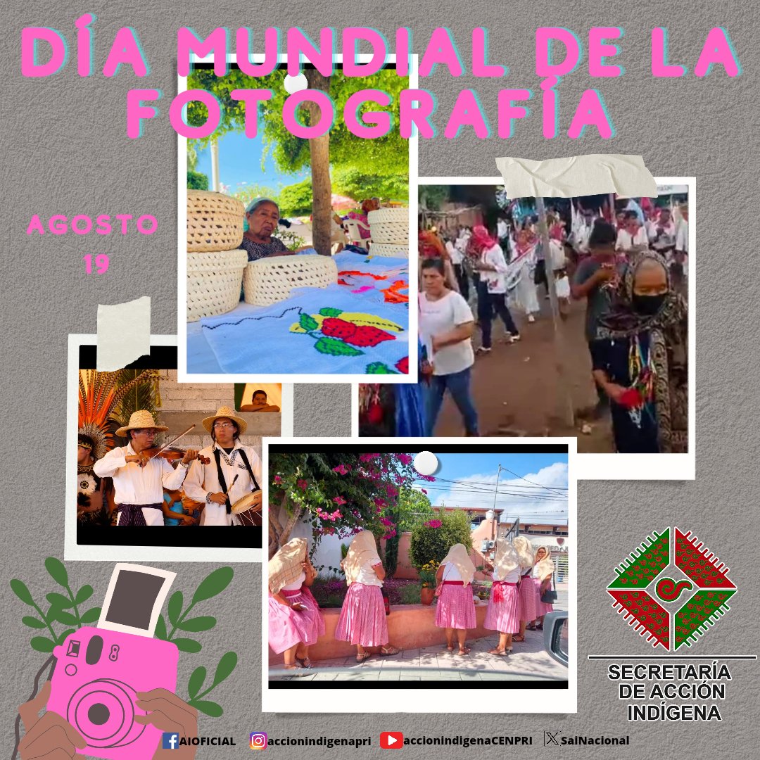 Gracias a nuestros amigos Pablo y Carmen que nos han compartido estás imágenes del Estado de Hidalgo y de Sinaloa respectivamente.
Son orgullosos de su origen y trabajan con todo el corazón para sus comunidades indígenas.

#DíaMundialDeLaFotografía
#diamundialdelafotografia