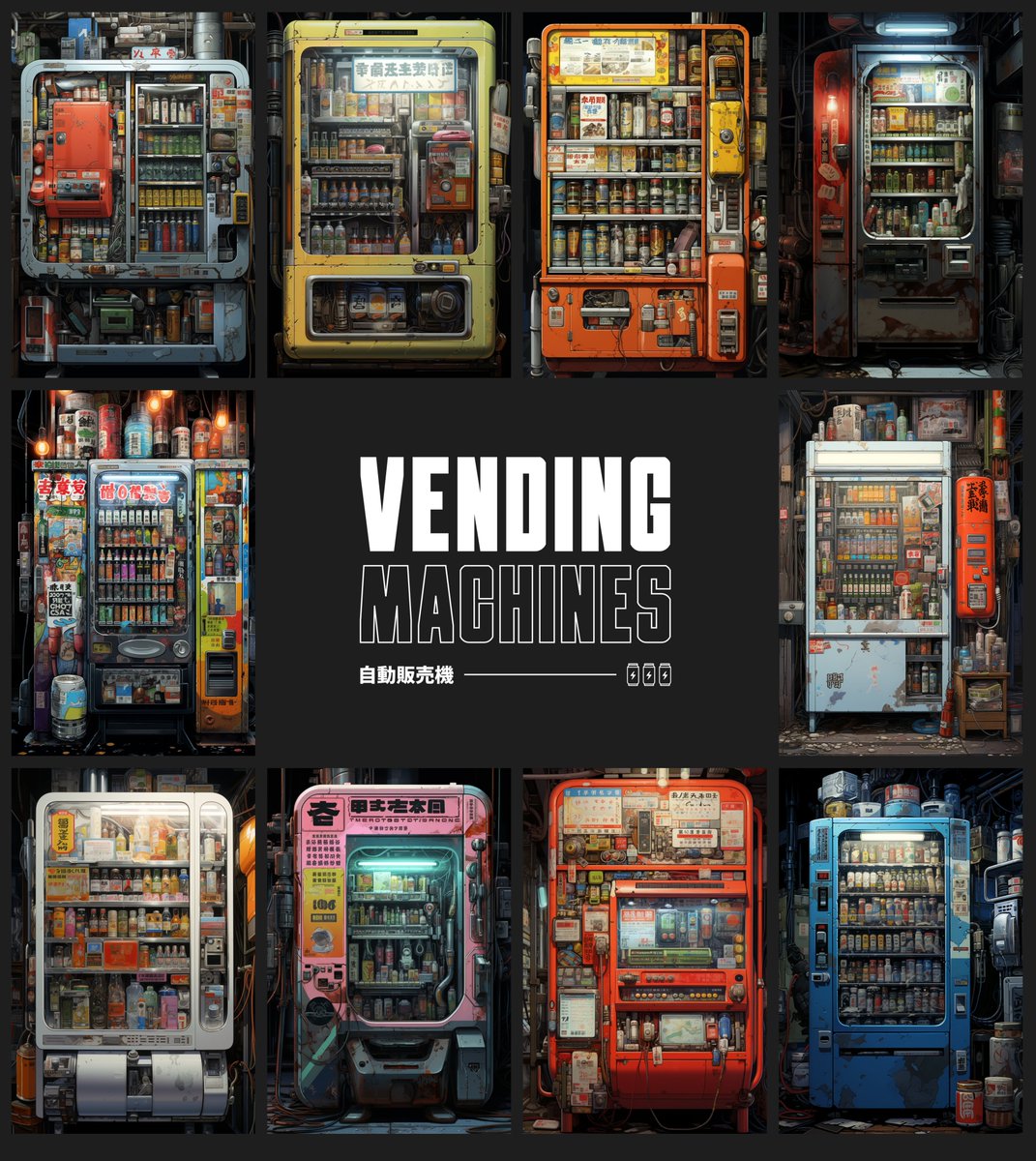 Working on a very special piece for what will be the last Limited Edition to secure a spot on the upcoming free mint, Vending Machines.  Stay tuned!