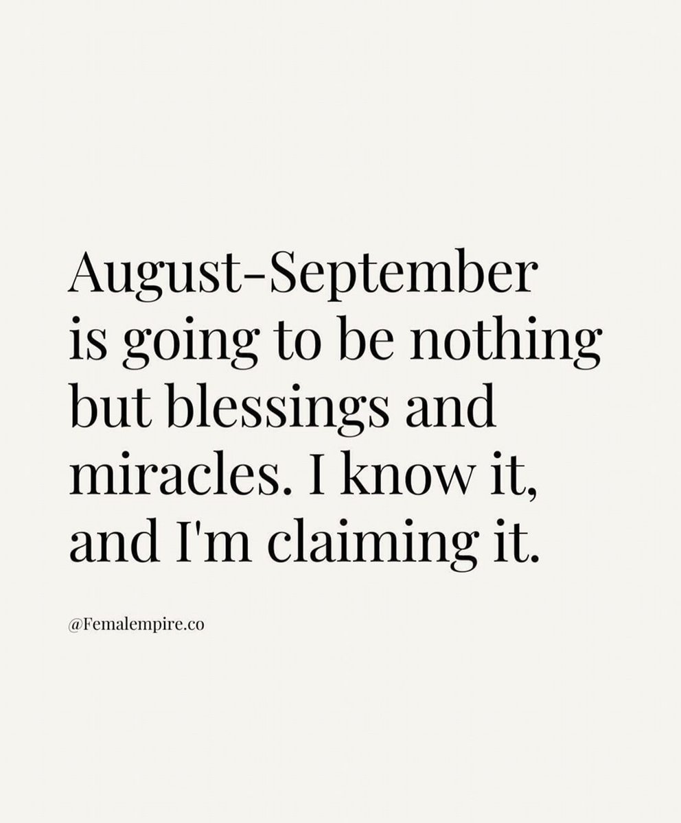 Claiming for all of us ✨ We got this!