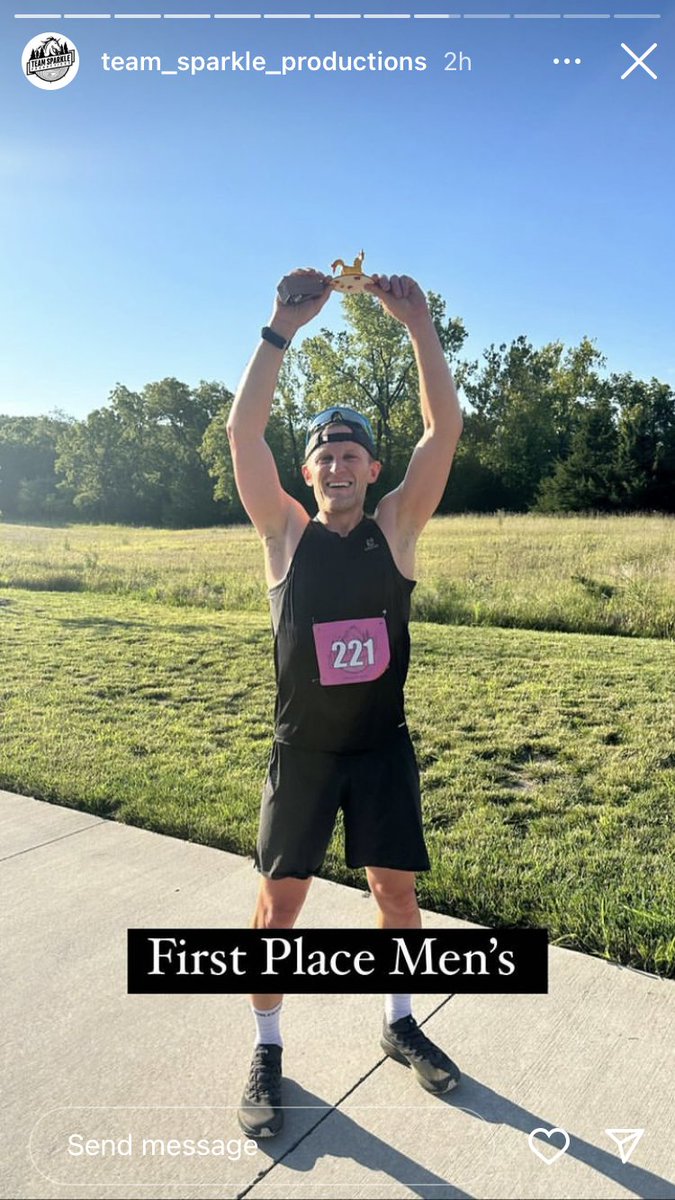 Mike_D_Racing's tweet photo. Glyco-Durance @F2CNutrition pregame bottle = 🥇Cedar Niles Trail 10K. Fun running on some new trails. #f2cnutrition https://t.co/FkrH260R7B