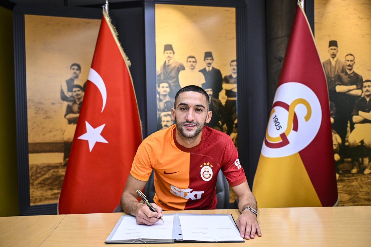 idextratime's tweet photo. ✅ RESMI : Galatasaray mendatangkan Hakim Ziyech dari Chelsea dengan status pinjaman (gratis) + opsi beli (gratis). 🟠🔴

#TransferExtraTime https://t.co/eTtEUc4HFl